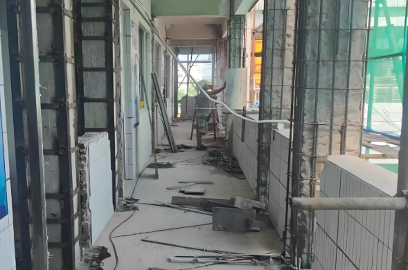 建筑施工質量問題加固
